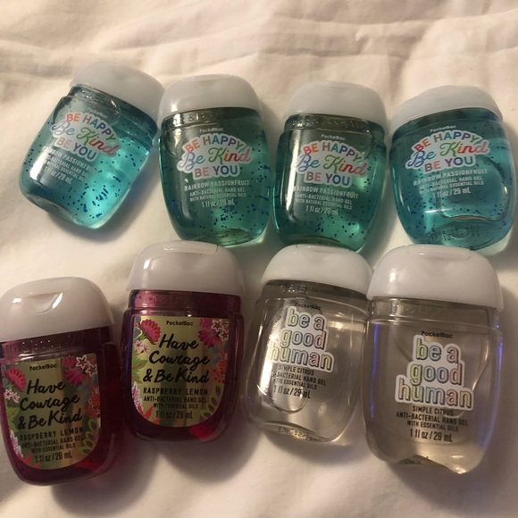 NWT 8- Bath & Body Works Gel Hand Sanitizers 1- Oz - Picture 1 of 4